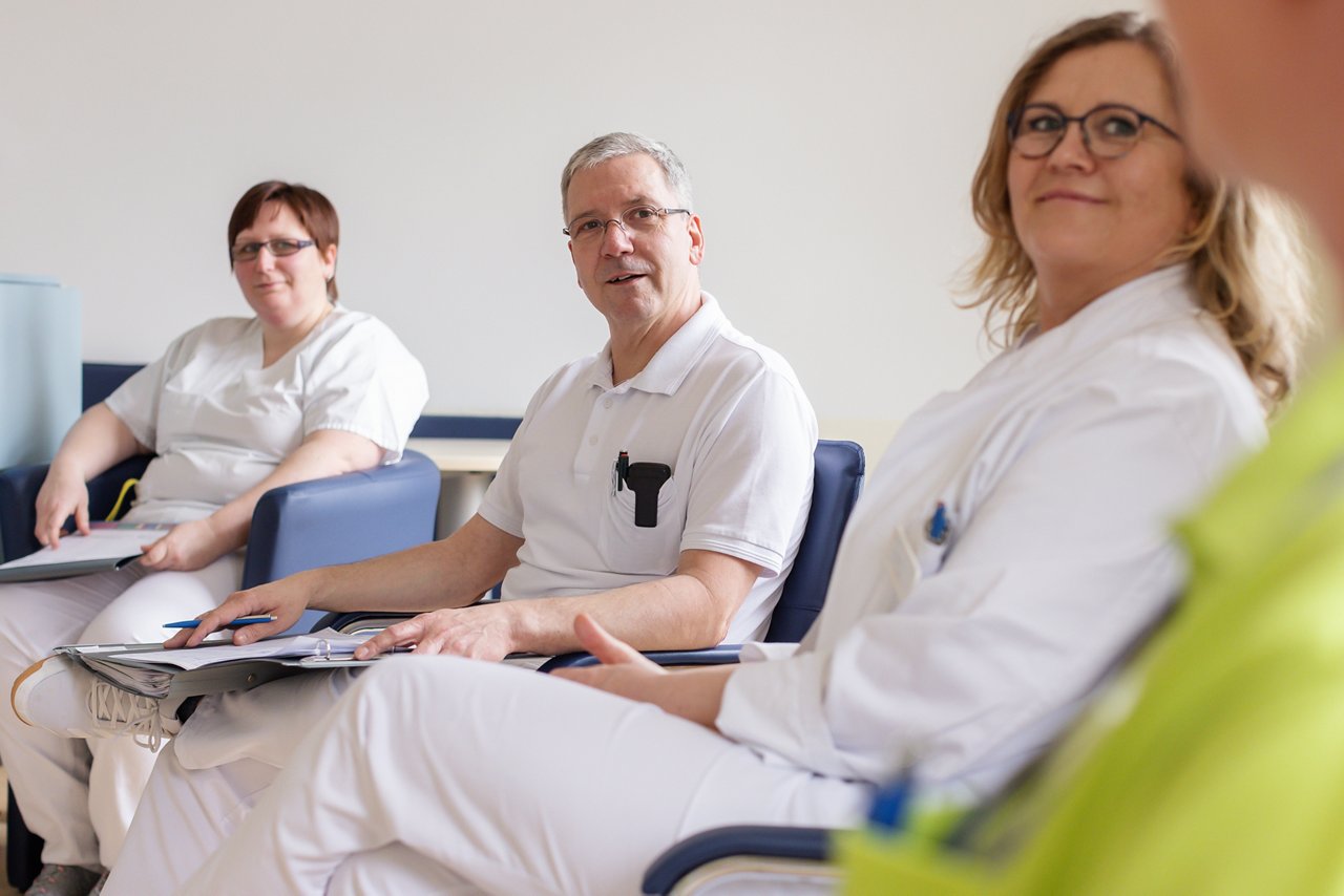 Helios Fachklinik Vogelsang Gommern, Teambesprechung