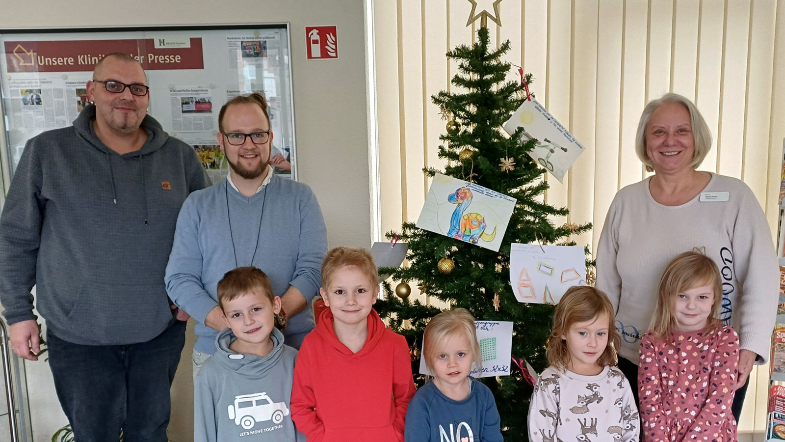 Wunschbaum in der Helios Fachklinik Vogelsang-Gommern aufgestellt