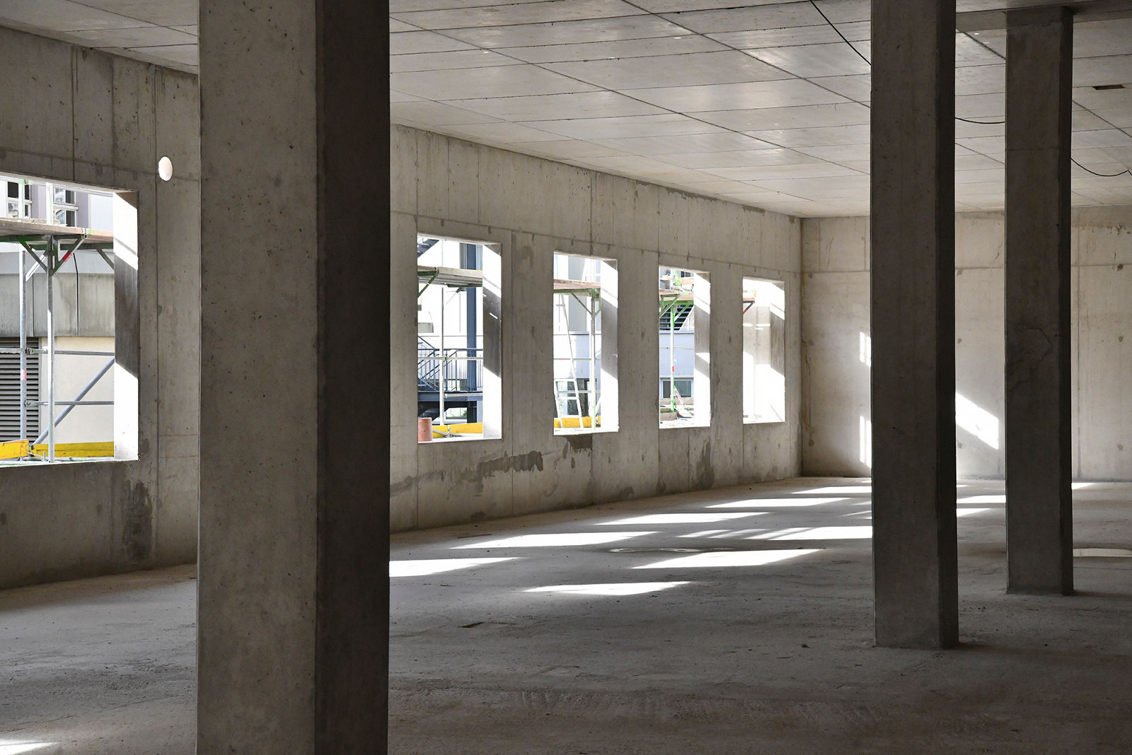 Baustelle Rohbau am Campus Barmen 2022 - 02