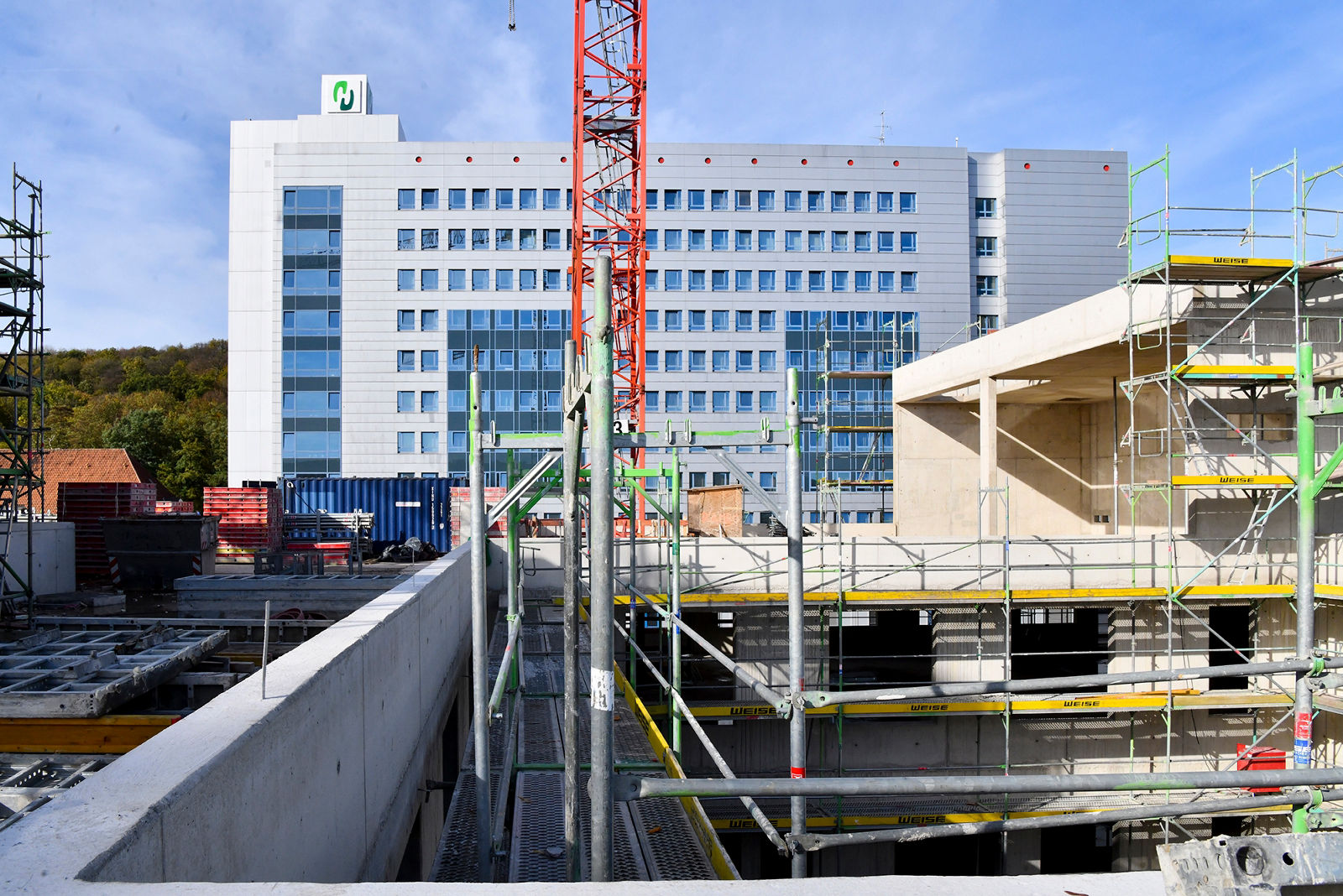 Baustelle Rohbau am Campus Barmen 2022 - 04