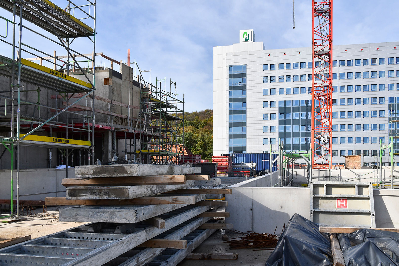 Baustelle Rohbau am Campus Barmen 2022 - 06