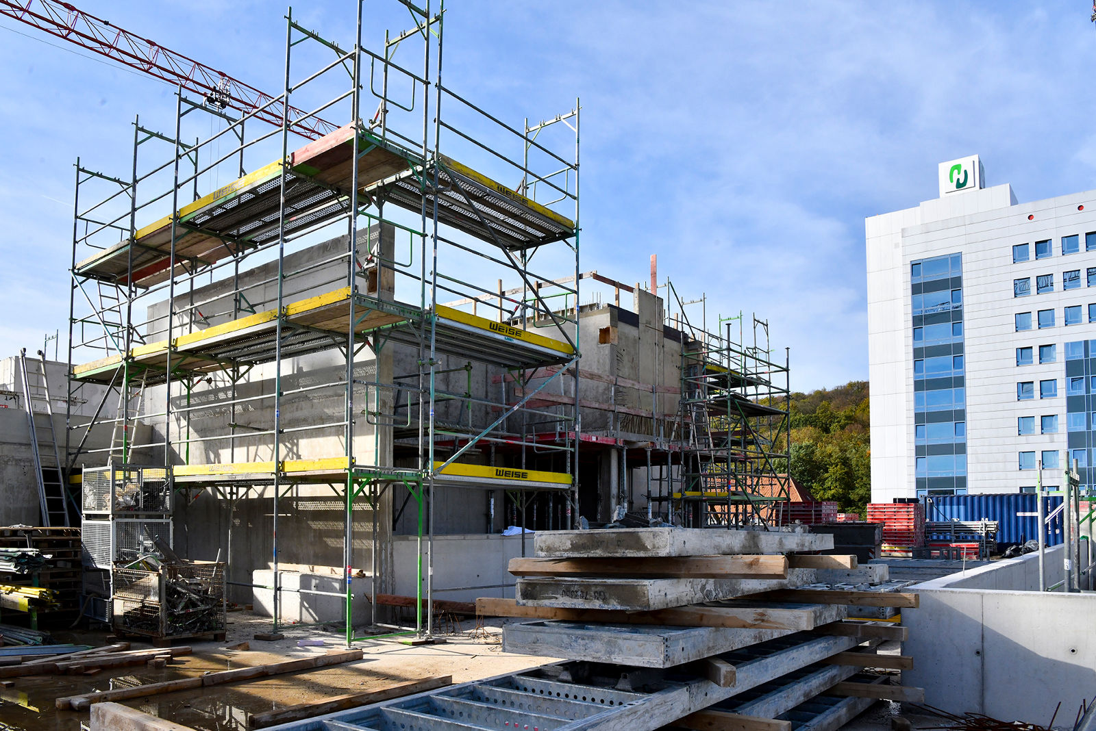 Baustelle Rohbau am Campus Barmen 2022 - 07