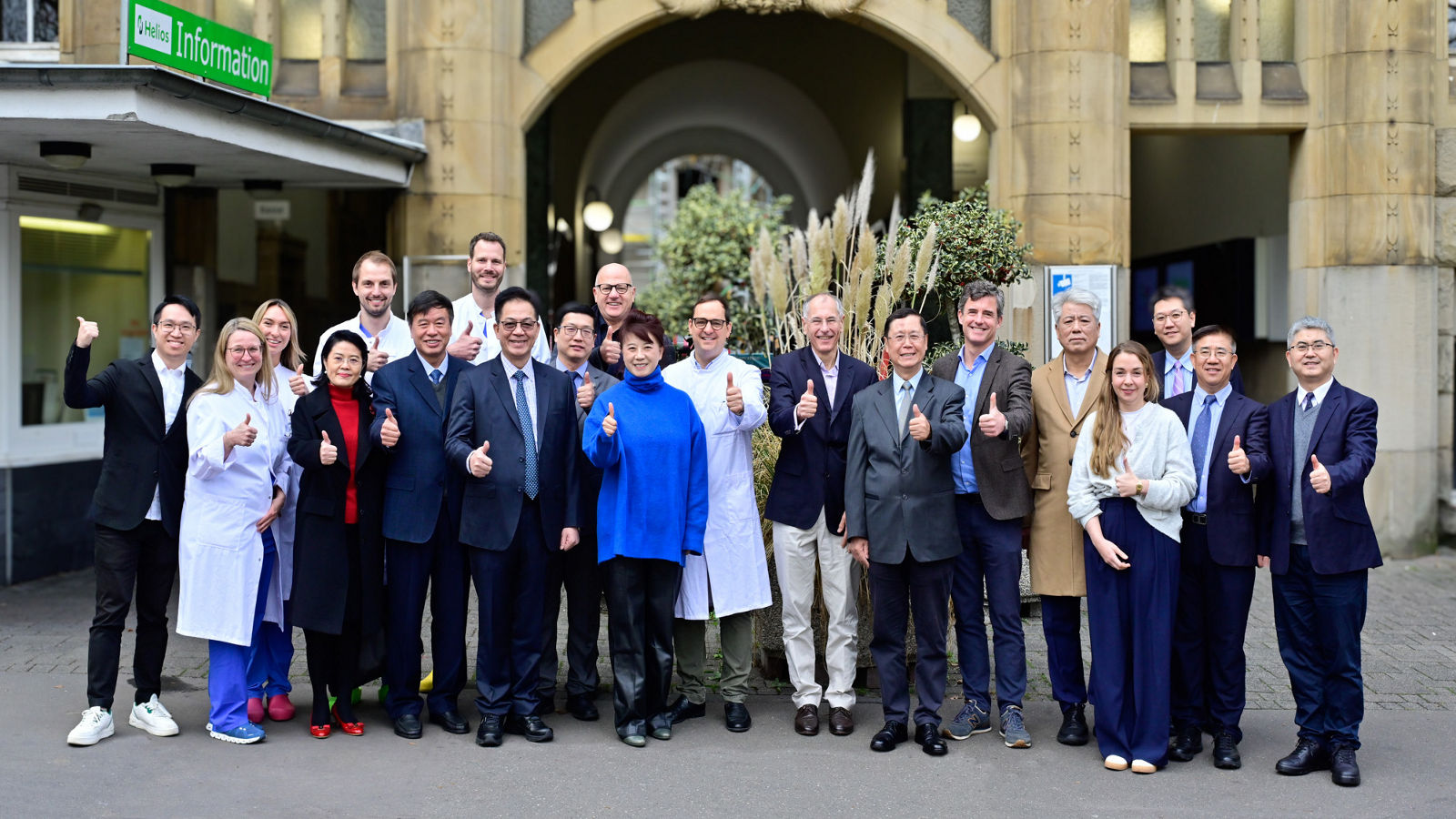 Helios Universitätsklinikum Wuppertal: Chinesische Delegation