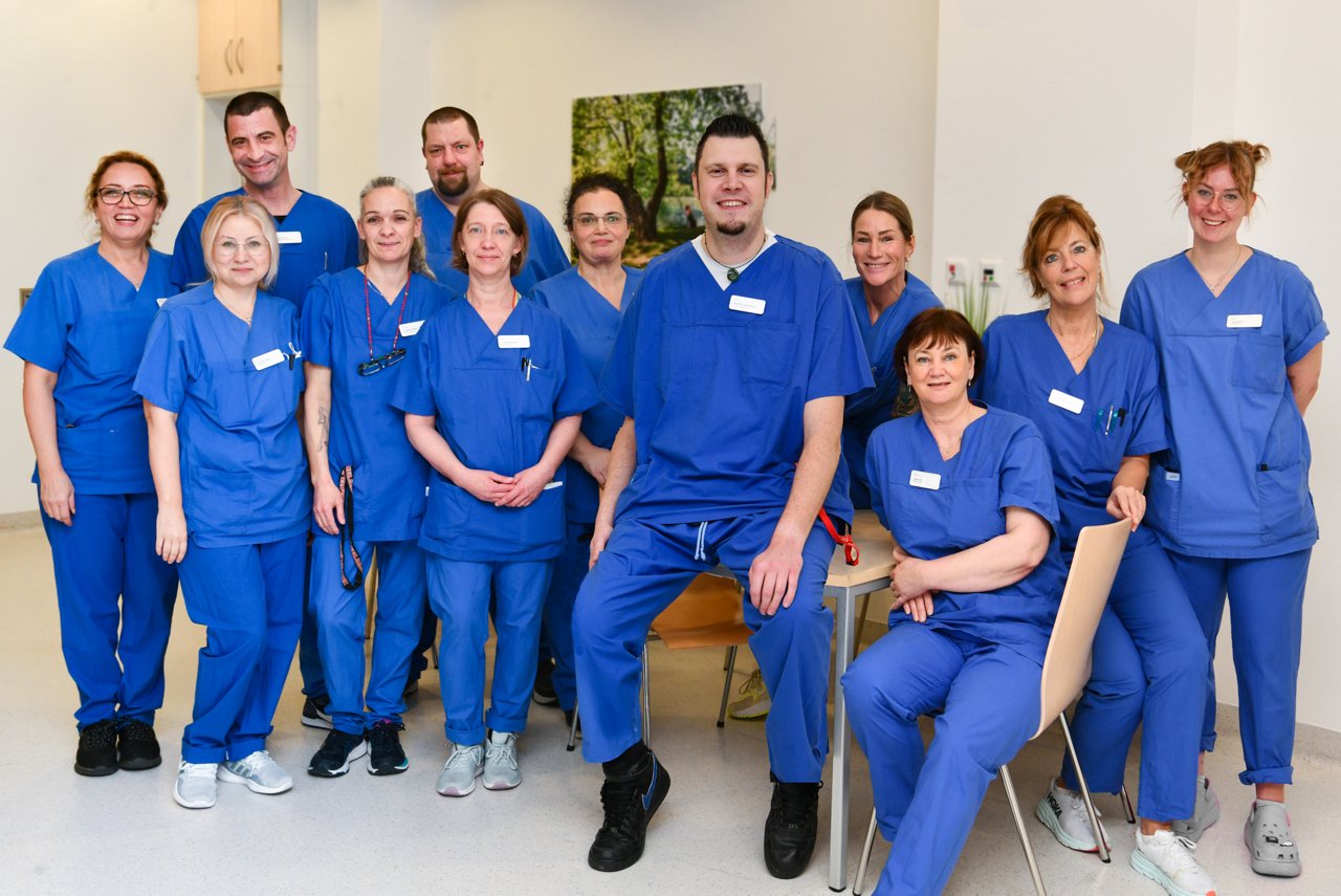 Das Pflegeteam der Dialyse am Helios Universitätsklinikum Wuppertal
