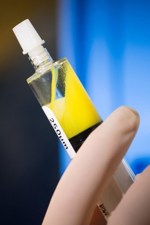 Mikrokügelchen zum Gefäßverschluss in der Interventionellen Radiologie