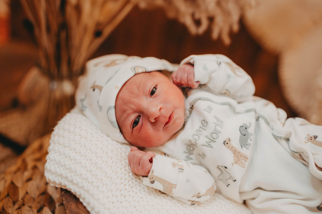 Neujahrsbaby im Helios Universitätsklinikum Wuppertal