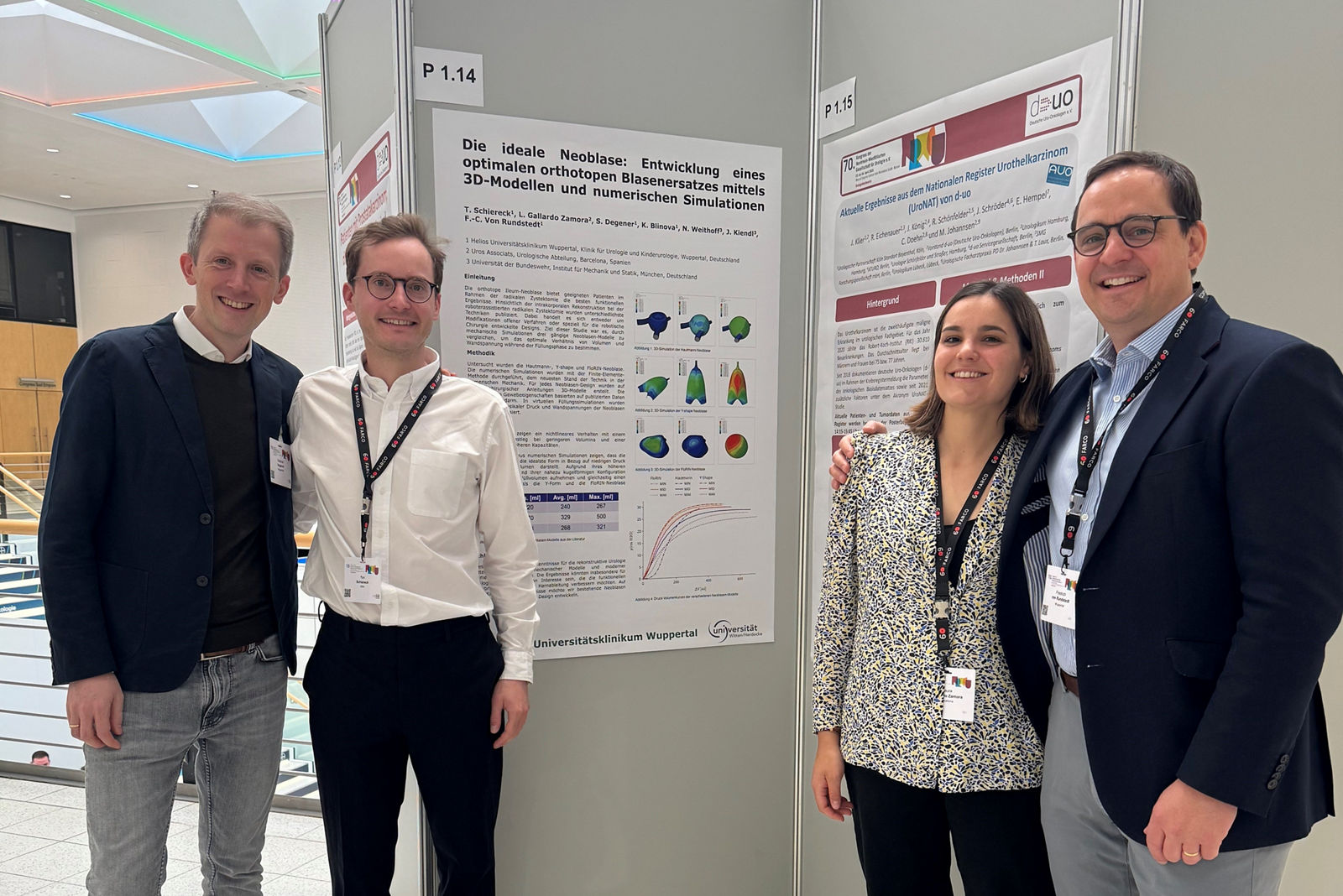 Wissenschaftlicher Doppelsieg: Wuppertaler Helios Urologie überzeugt auf nationalem Kongress