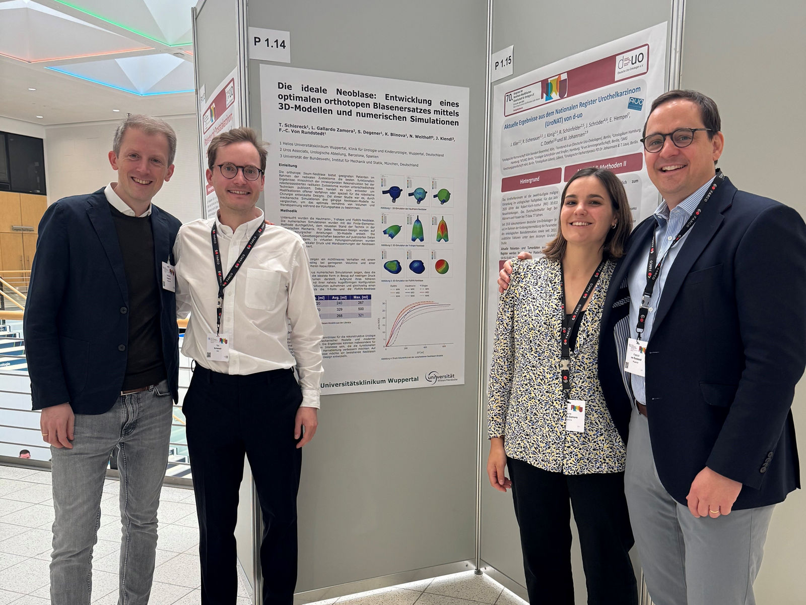 Wissenschaftlicher Doppelsieg: Wuppertaler Helios Urologie überzeugt auf nationalem Kongress