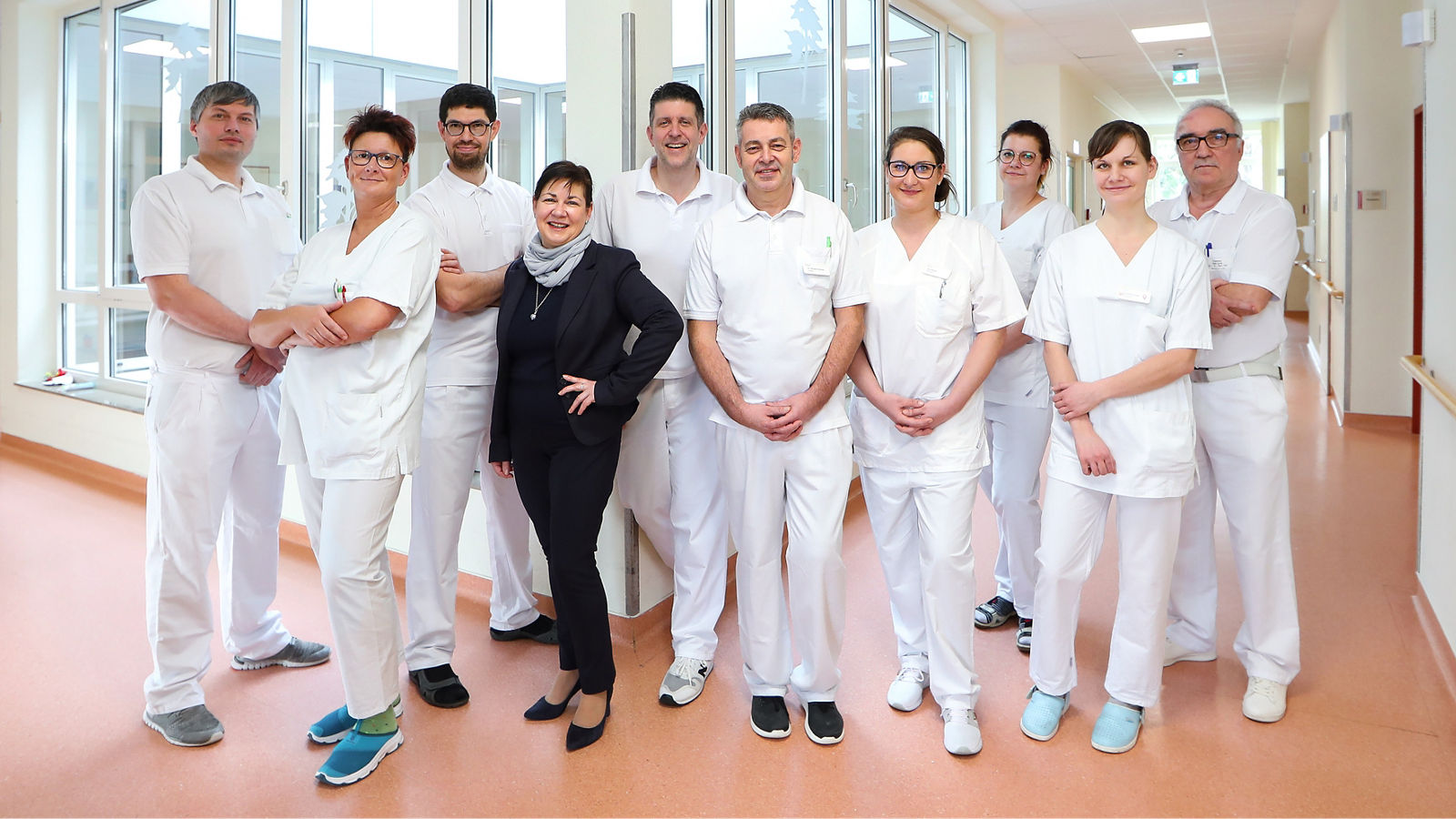 Das Team der Allgemein- und Viszeralchirurgie in der Helios Klinik Zerbst/Anhalt