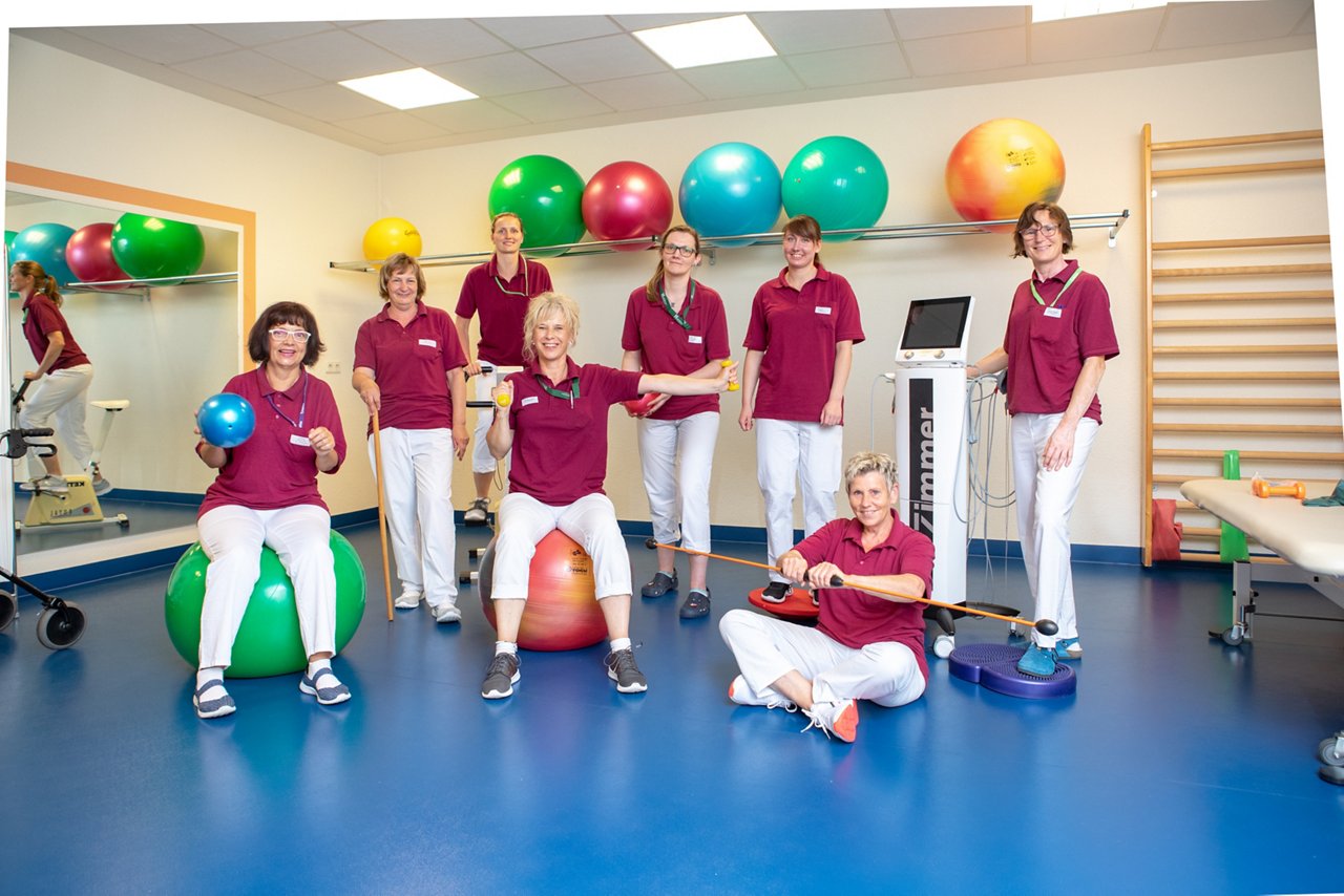 Das Team der Pysiotherapie in Zerbst