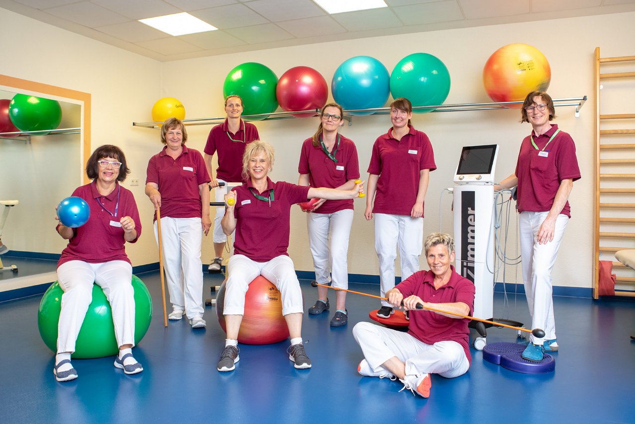 Unser Team der Physiotherapie