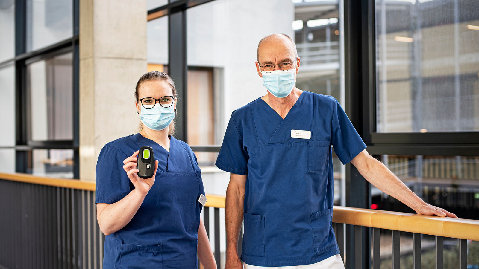 Dr. Tasja Sokolowsky und Dr. Johannes Funcke vom Helios Klinikum Krefeld