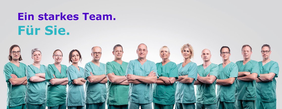 Team der Chirurgie Duisburg