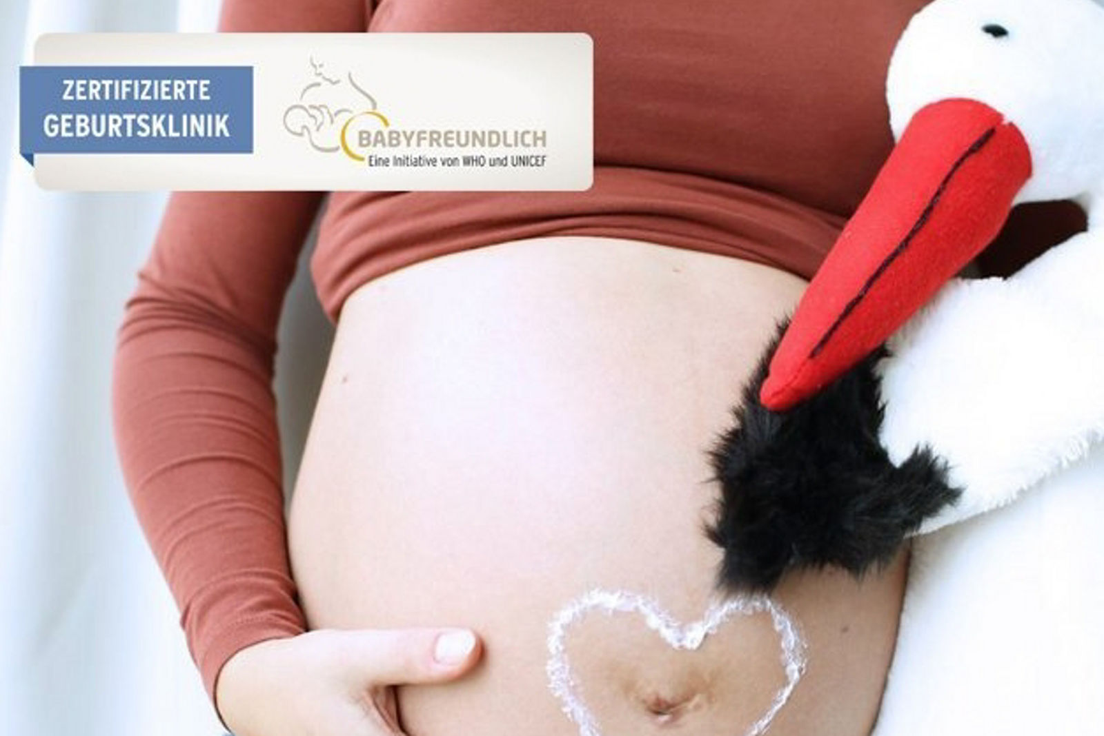 Bauch mit Zertifikat Babyfreundlich