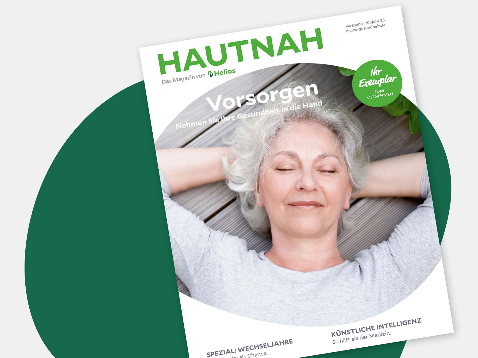 Kompletter Relaunch für Helios Magazin „Hautnah“