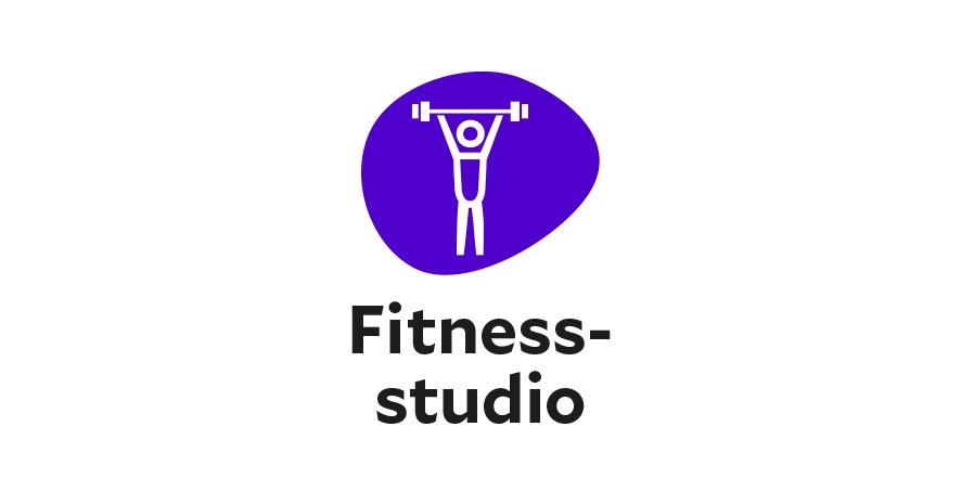 Piktogramm Fitnessstudio Leipzig