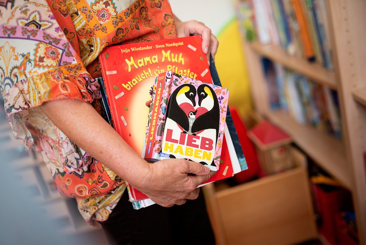 Spielabteilung in der Krefelder Kinderklinik 