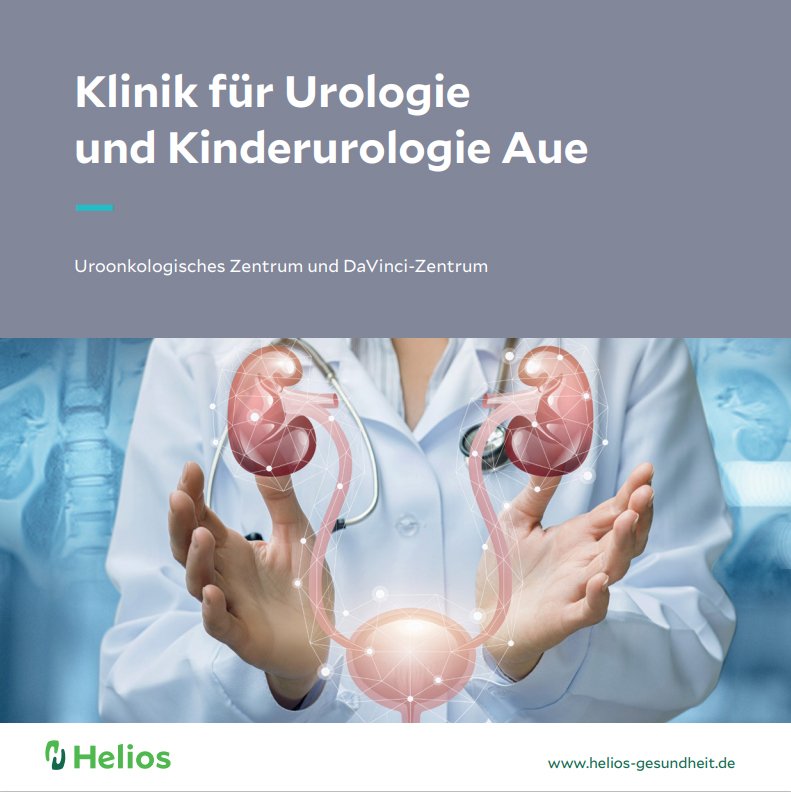 Broschüre Deckblatt Uro Helios Klinikum Aue 