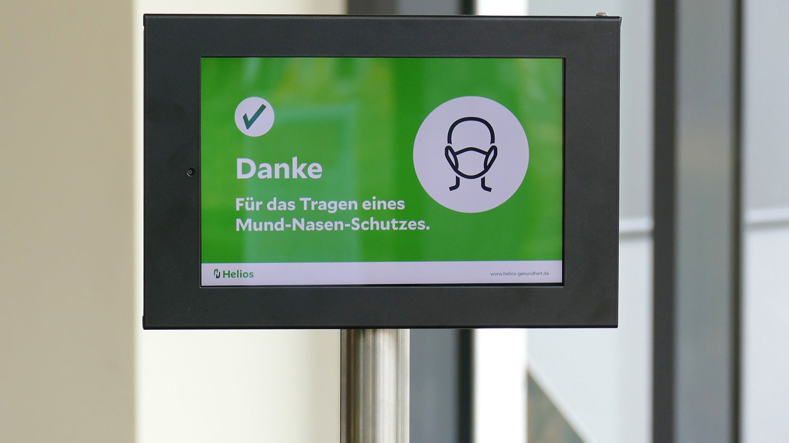 Masken-Scanner im Helios Klinikum Bad Saarow