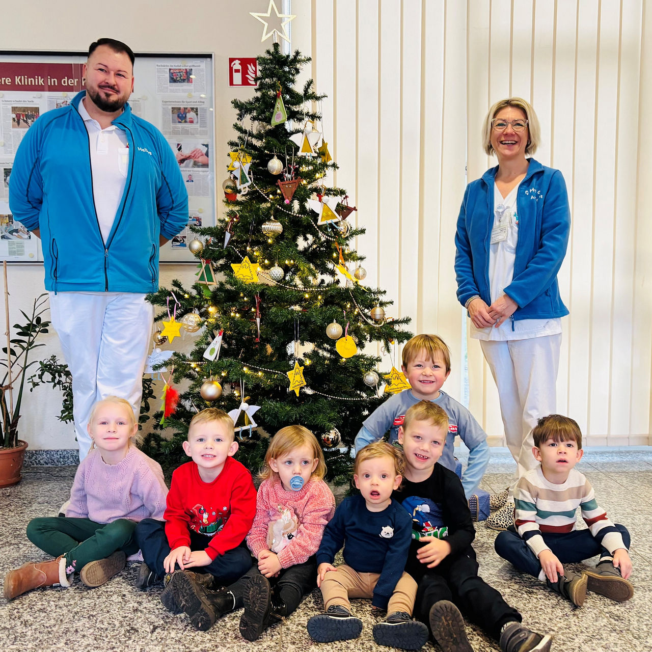 Wunschbaum in der Helios Fachklinik Vogelsang-Gommern aufgestellt 
