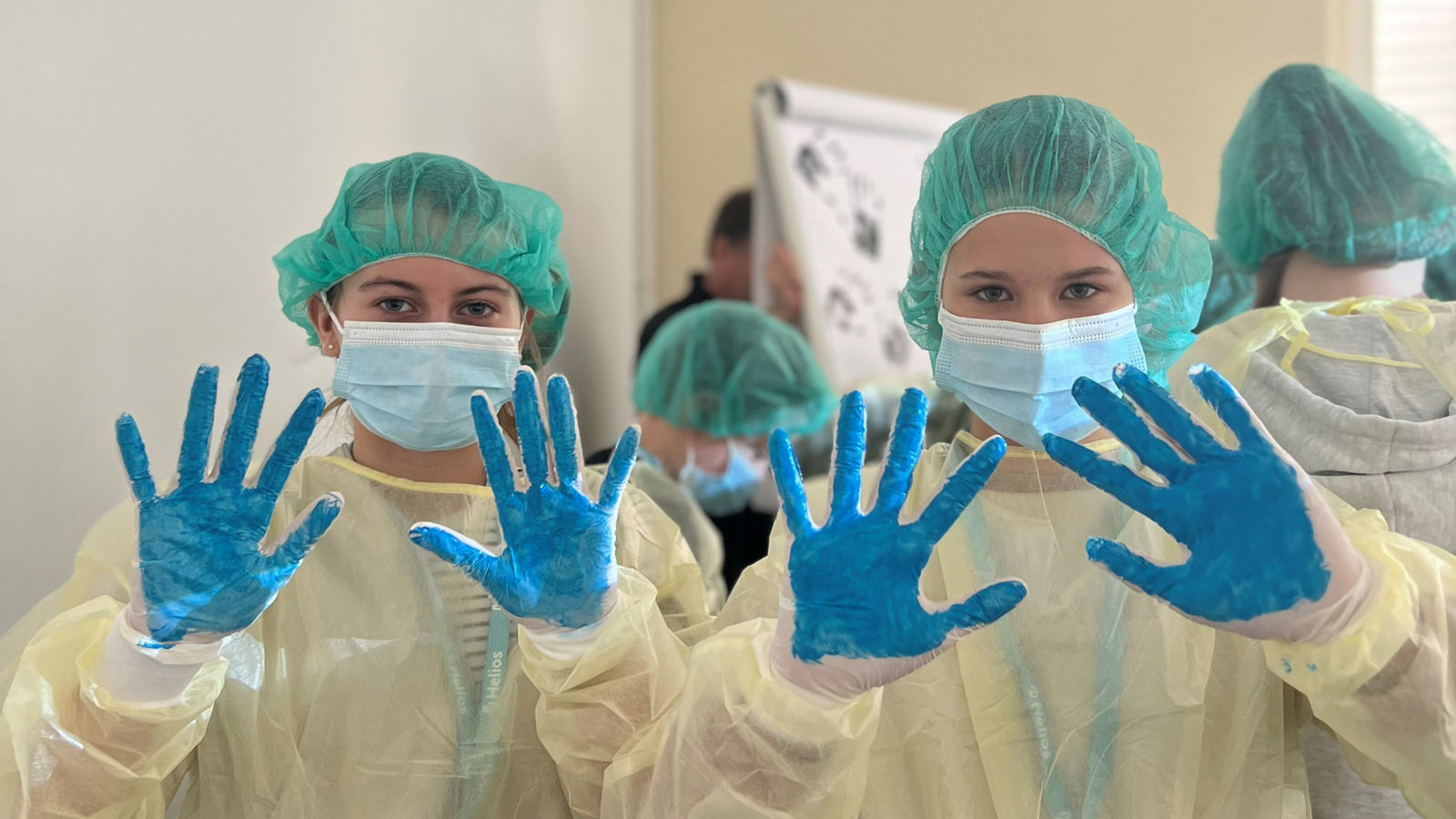 Hel-HKBK-Zukunftstag in der Bördeklinik
