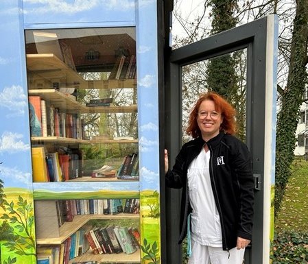 Bücher tauschen in der Klinik