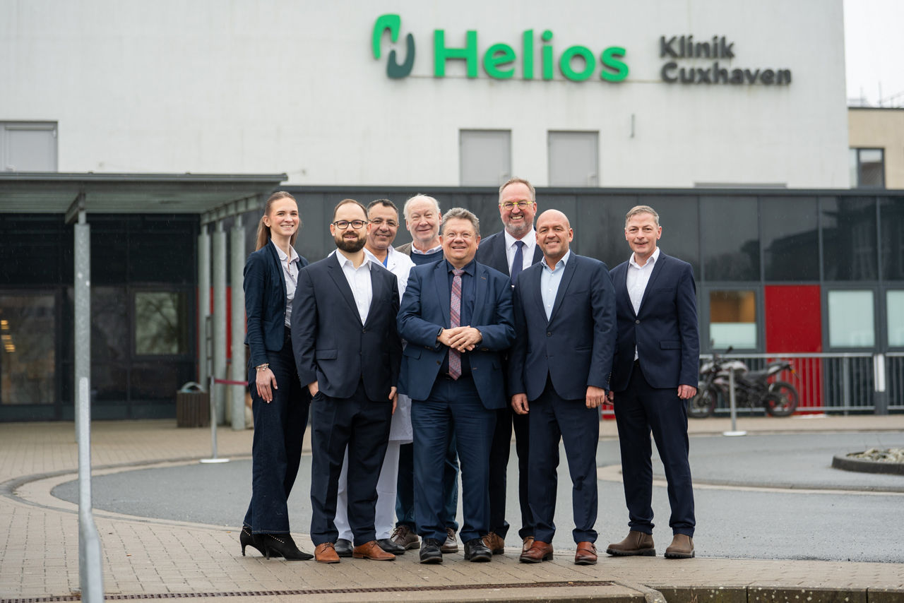Starke Medizin vor Ort: Gesundheitsminister Dr. Andreas Philippi besucht Helios Klinik Cuxhaven