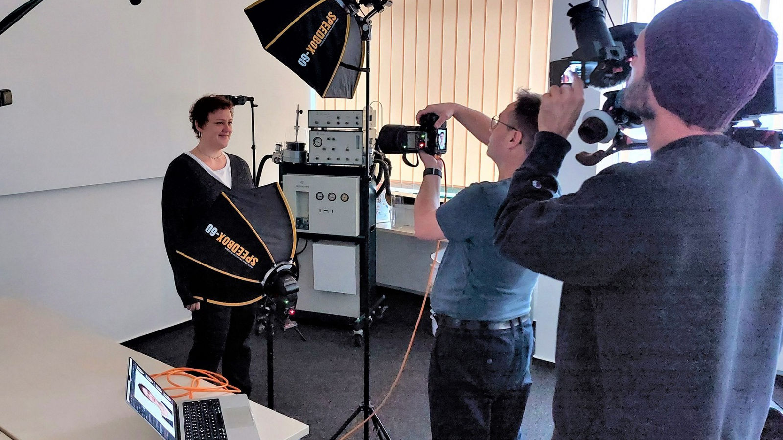 Fotoshooting mit Patienten aus Adipositas-Sprechstunde