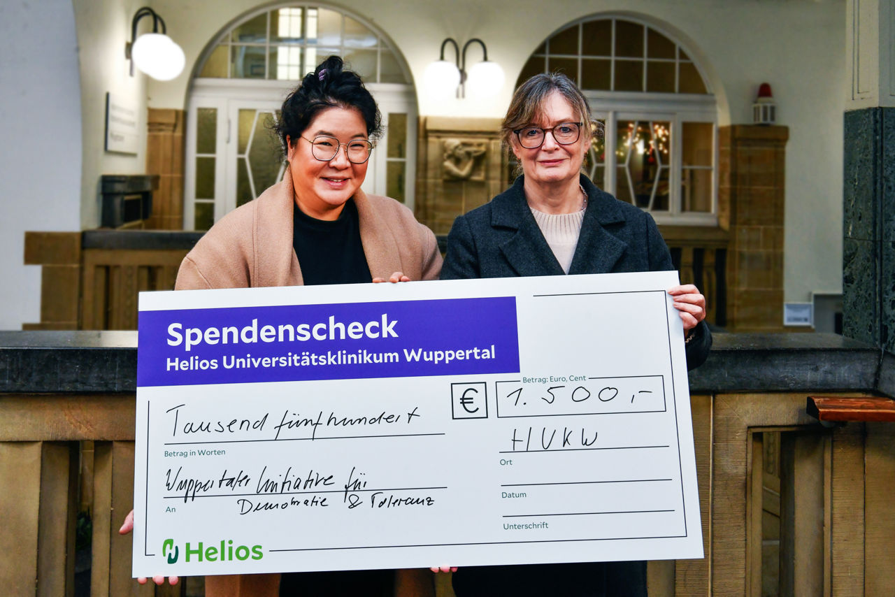 Aktion Herzenssache 2024: Helios Universitätsklinikum Wuppertal würdigt soziales Engagement seiner Mitarbeitenden