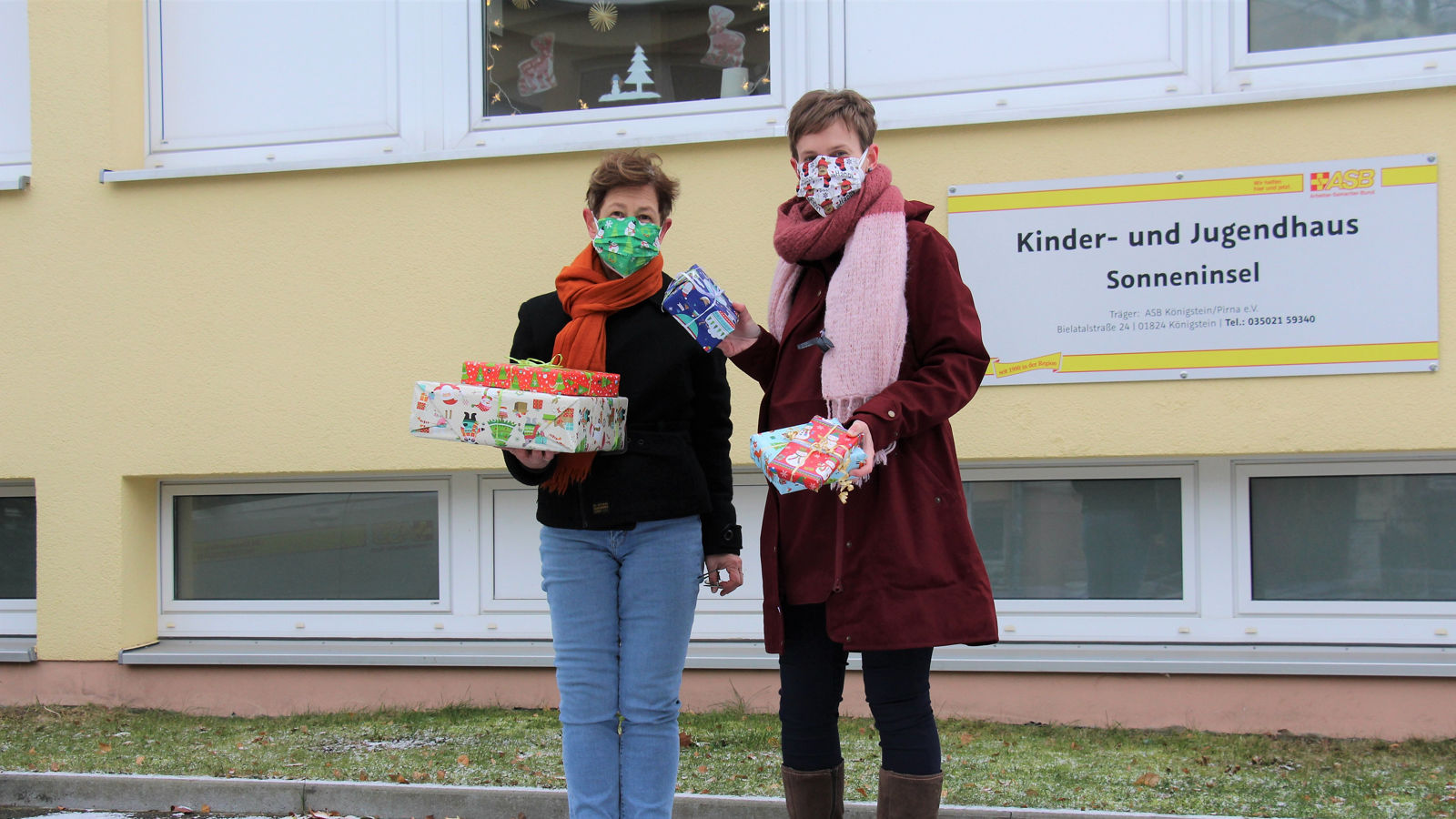 Das Helios Klinikum Pirna beschenkt das Kinder- und Jugendhaus Sonneninsel