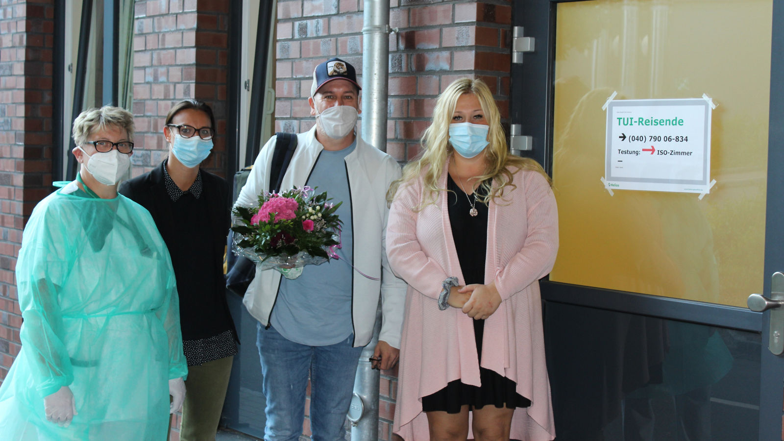 100. Kreuzfahrt-Reisender an der Helios Mariahilf Klinik getestet