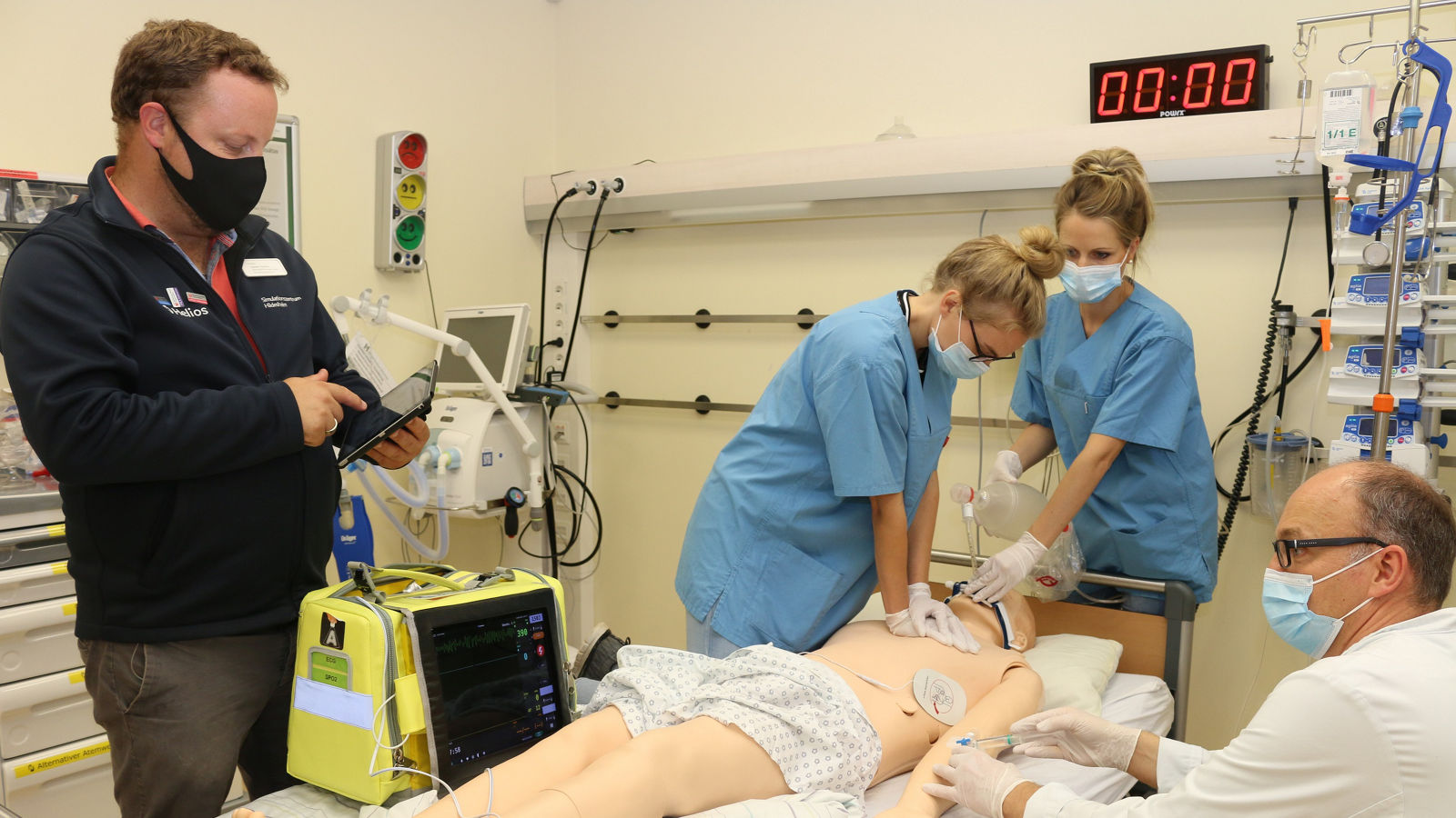Niemals als Erstes am Patienten!