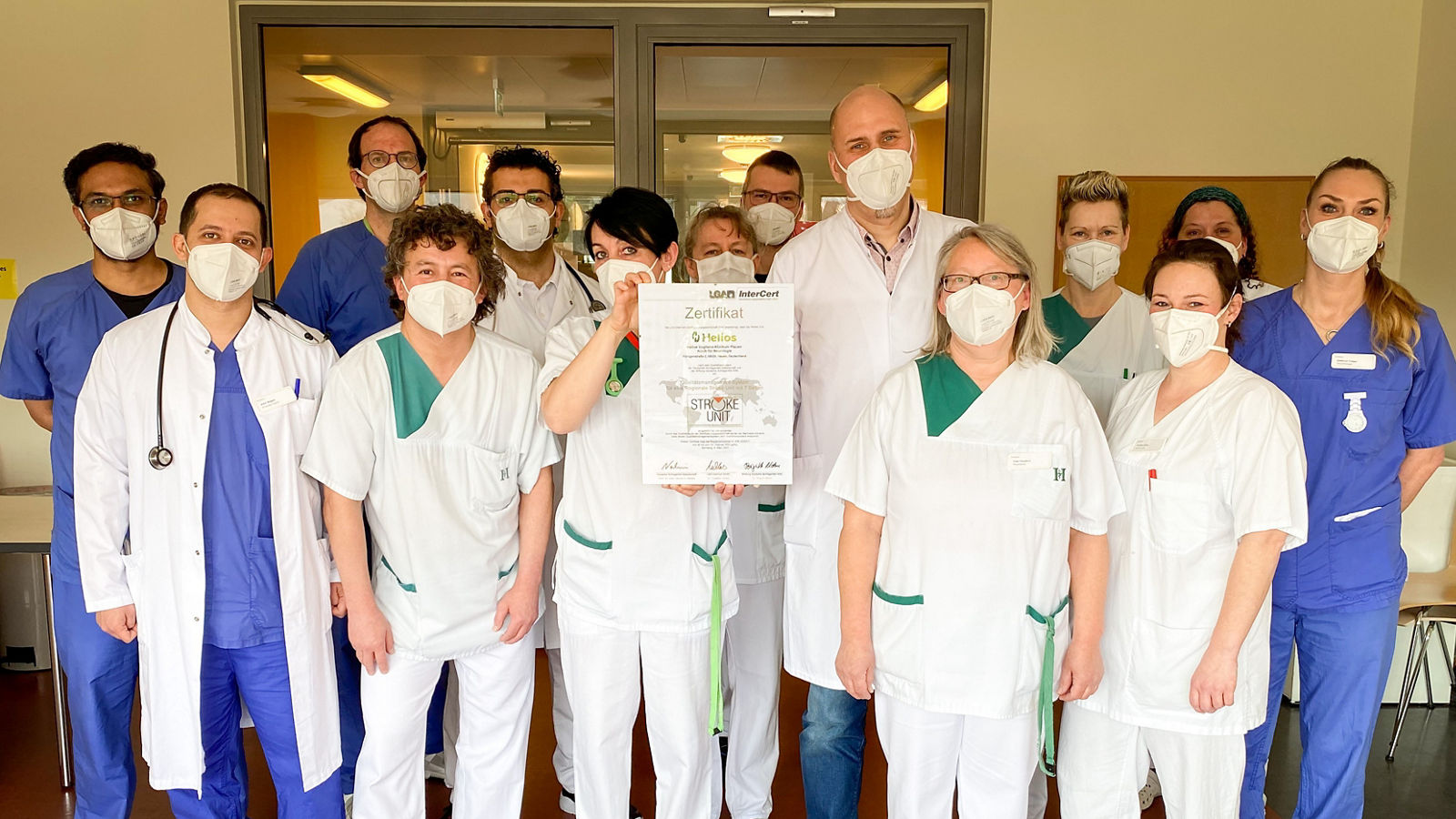 Ausgezeichnete Versorgung von Patienten mit Schlaganfall