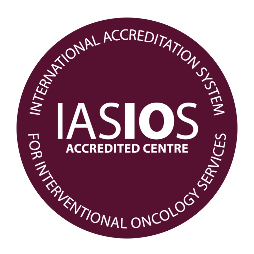 IASIOS accredited centre  - International Accreditation System for Interventional Oncology Services 
