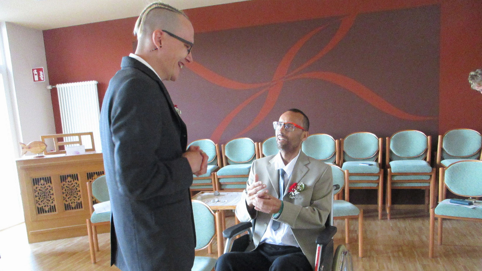 Hochzeit auf der Palliativstation