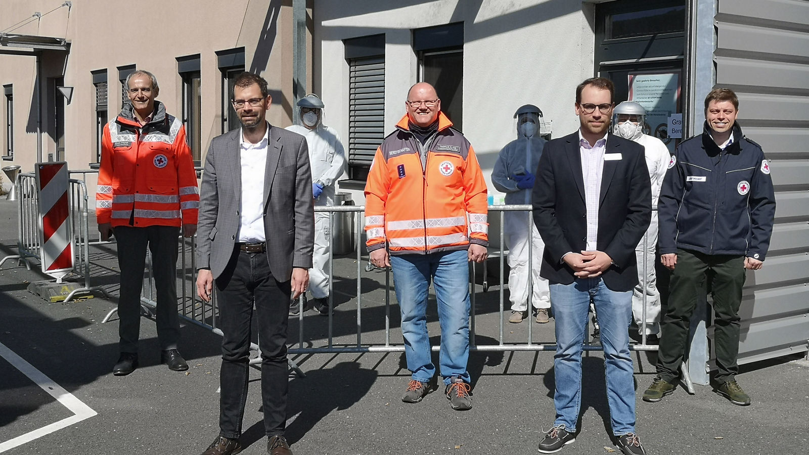 COVID-19: Miltenberg richtet Drive-In-Testzentrum für COVID-19 ein