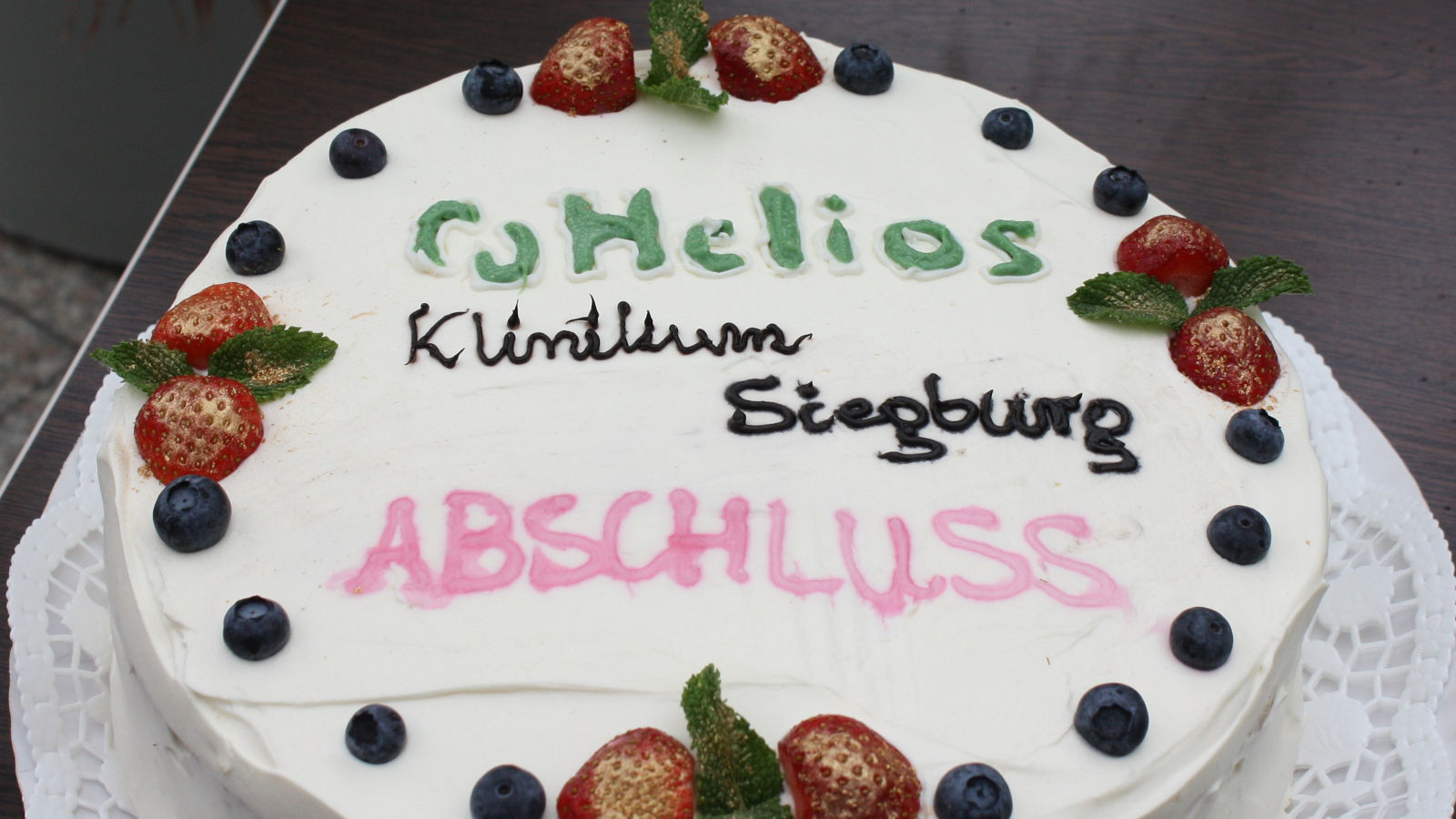 Erfolgreicher Abschluss