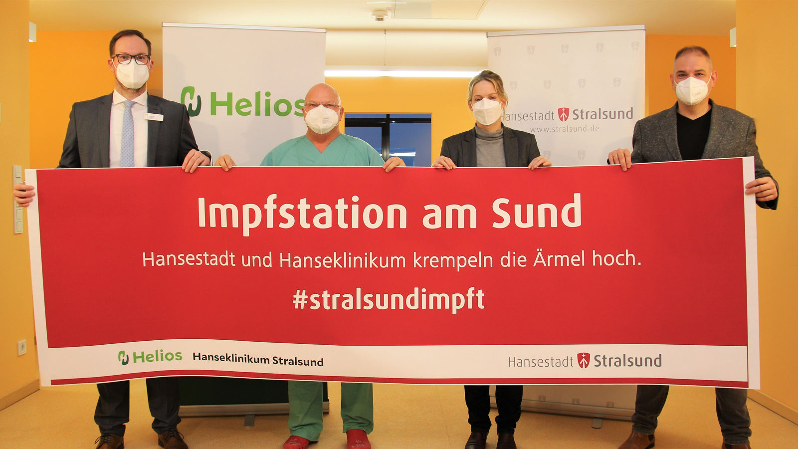 Impfstation am Sund geht an den Start