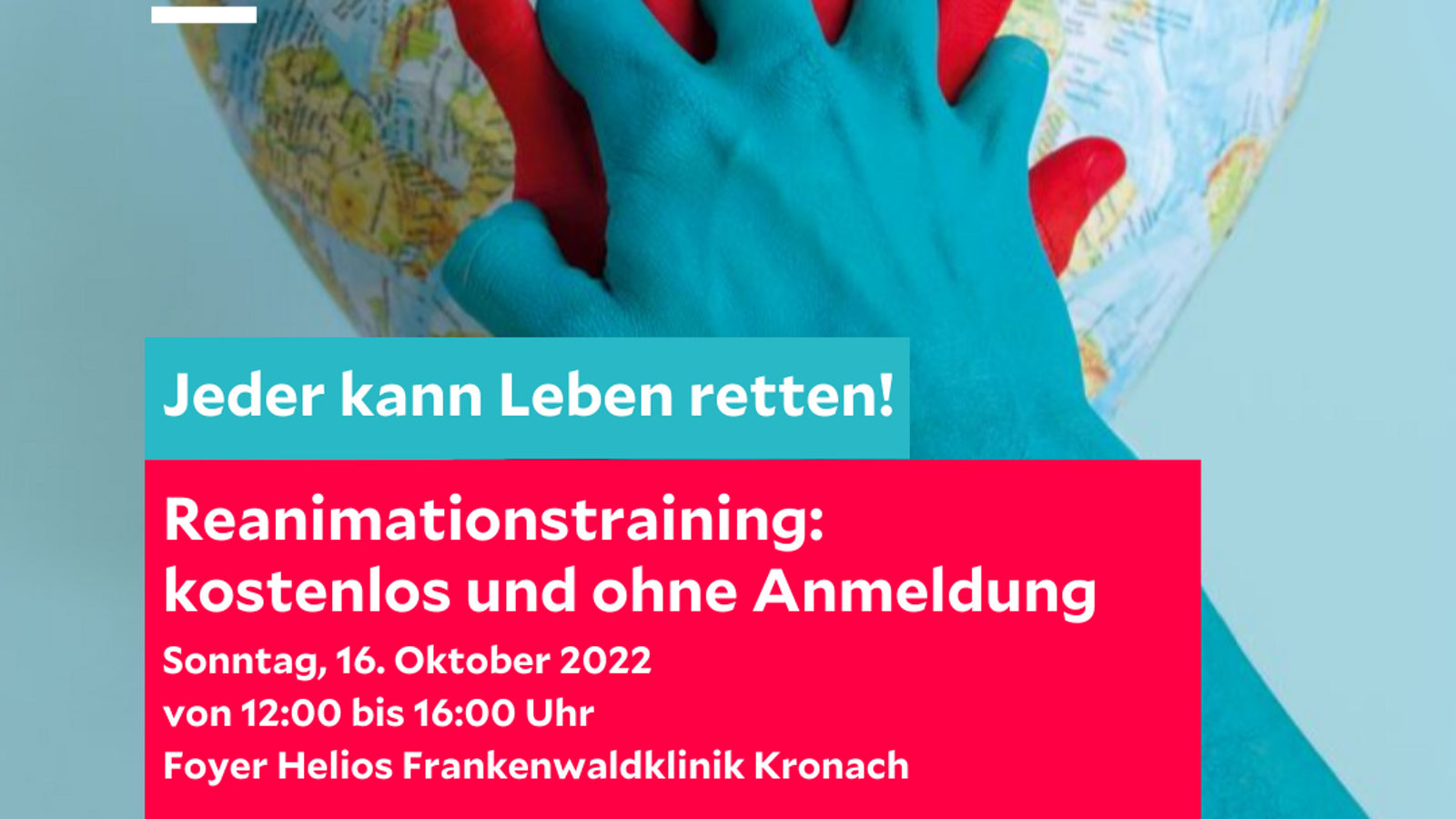 „Restart a heart day“ in der Helios Frankenwaldklinik Kronach