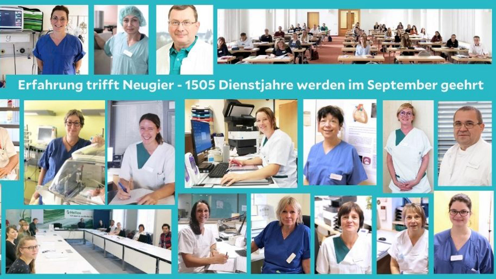 Erfahrung trifft Neugier - ein bedeutender September im Helios Vogtland Klinikum Plauen