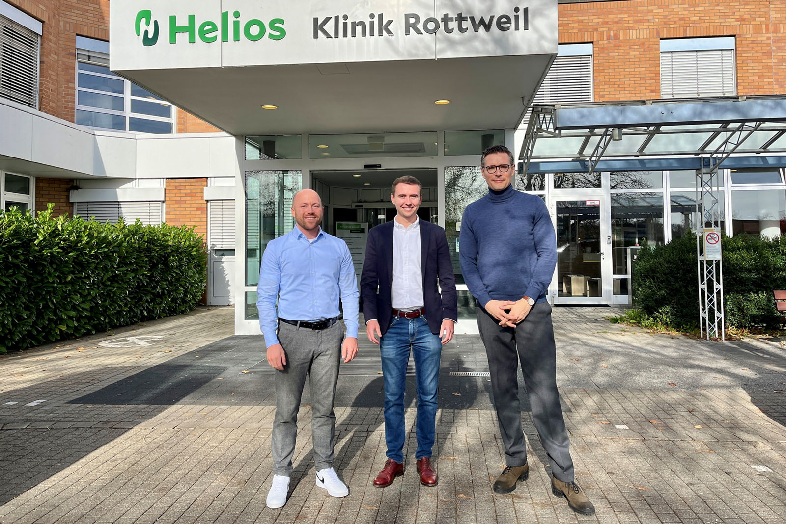 Führungswechsel in der Helios Klinik Rottweil: Moritz Lang folgt auf Robert Brandner