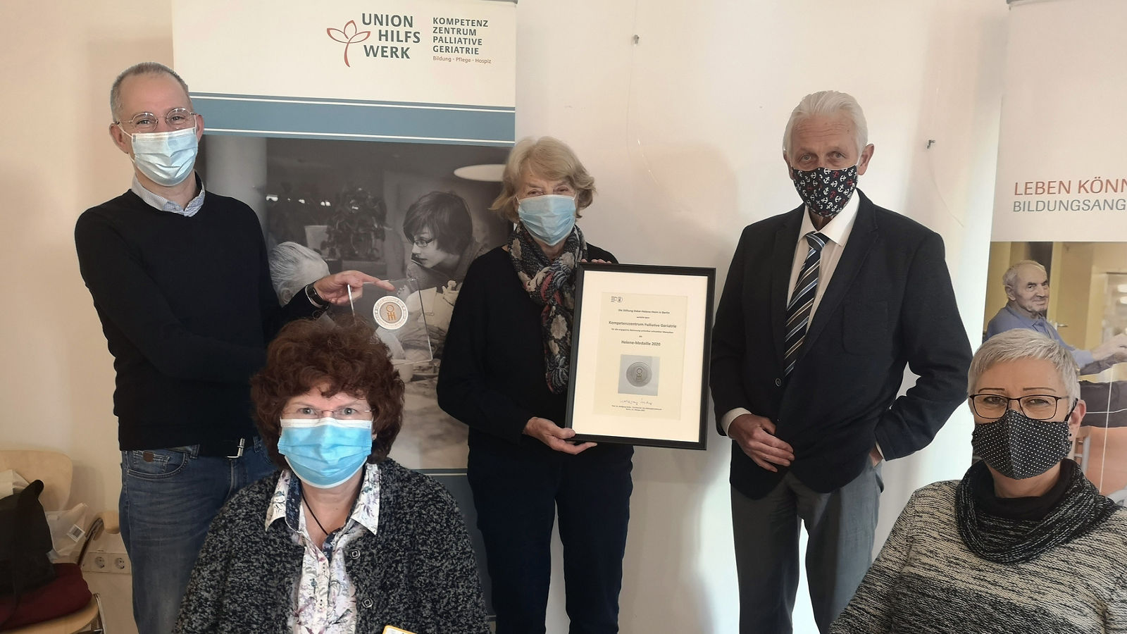 Kompetenzzentrum Palliative Geriatrie in Berlin mit Helene-Medaille geehrt
