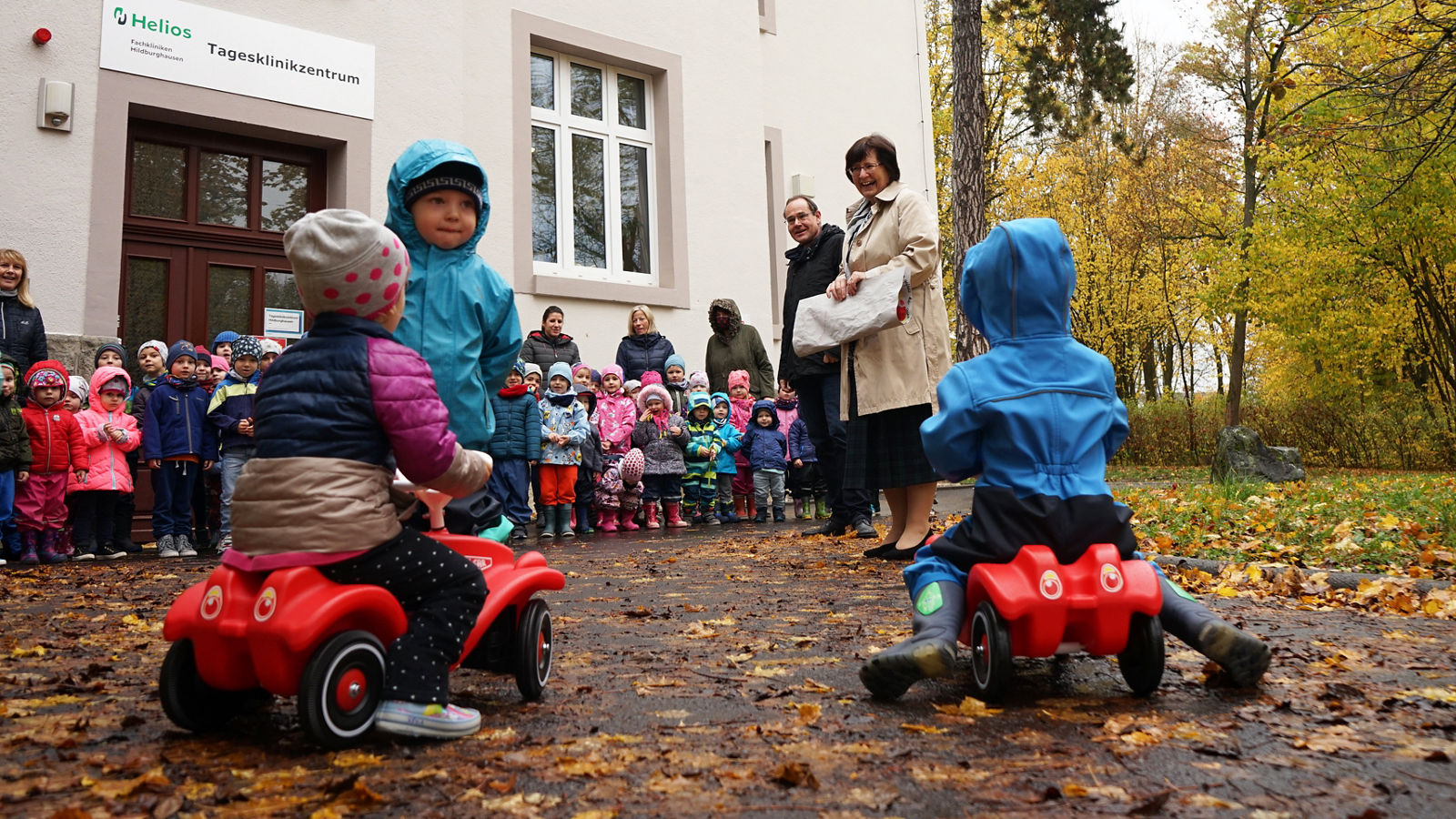 Kindergarten Werraspatzen beziehen die Räume im Tagesklinikzentrum Hildburghausen