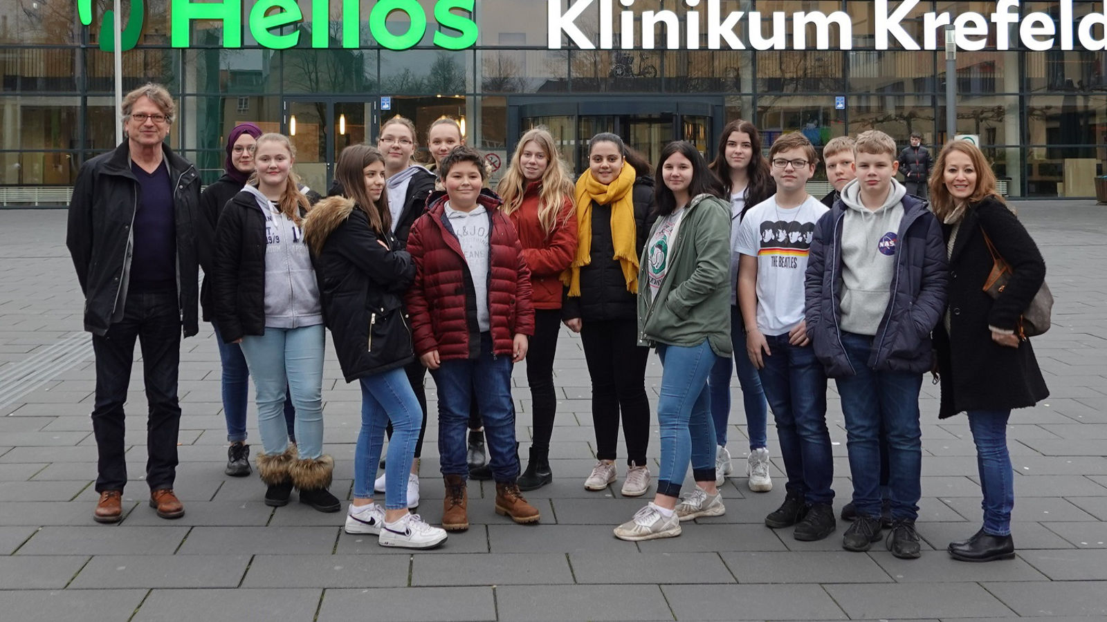 Neue Schulpartnerschaft: Gesamtschule Oppum zu Besuch