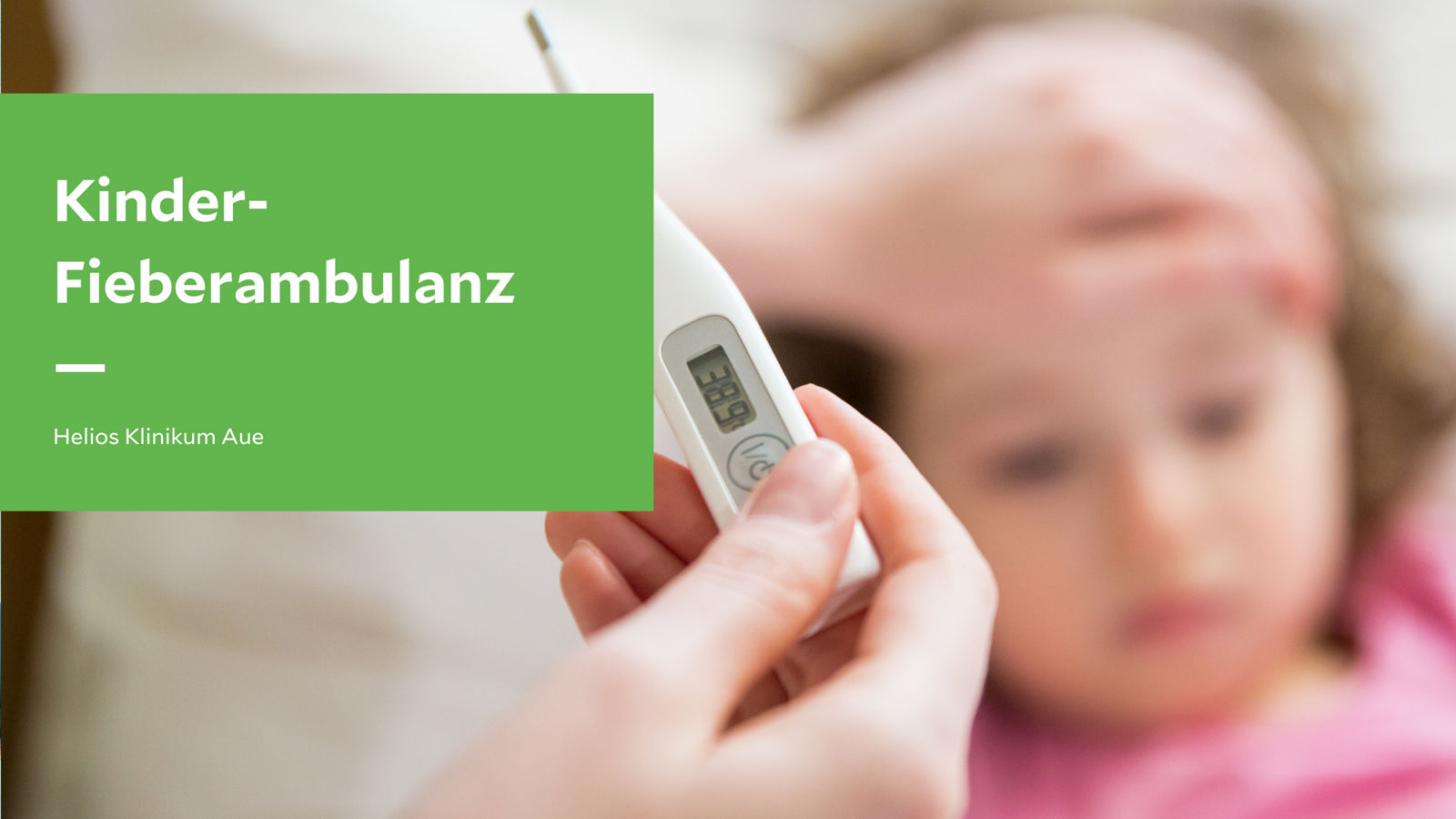Fieberambulanz für Kinder in Außengebäude errichtet