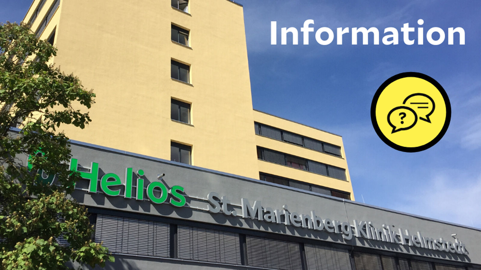 Neue Informationen der Klinik