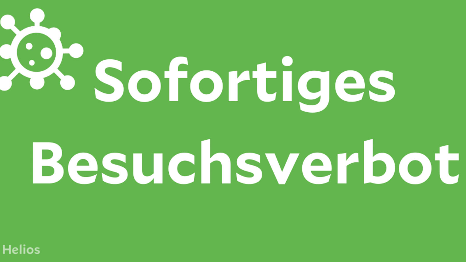Besuchsverbot