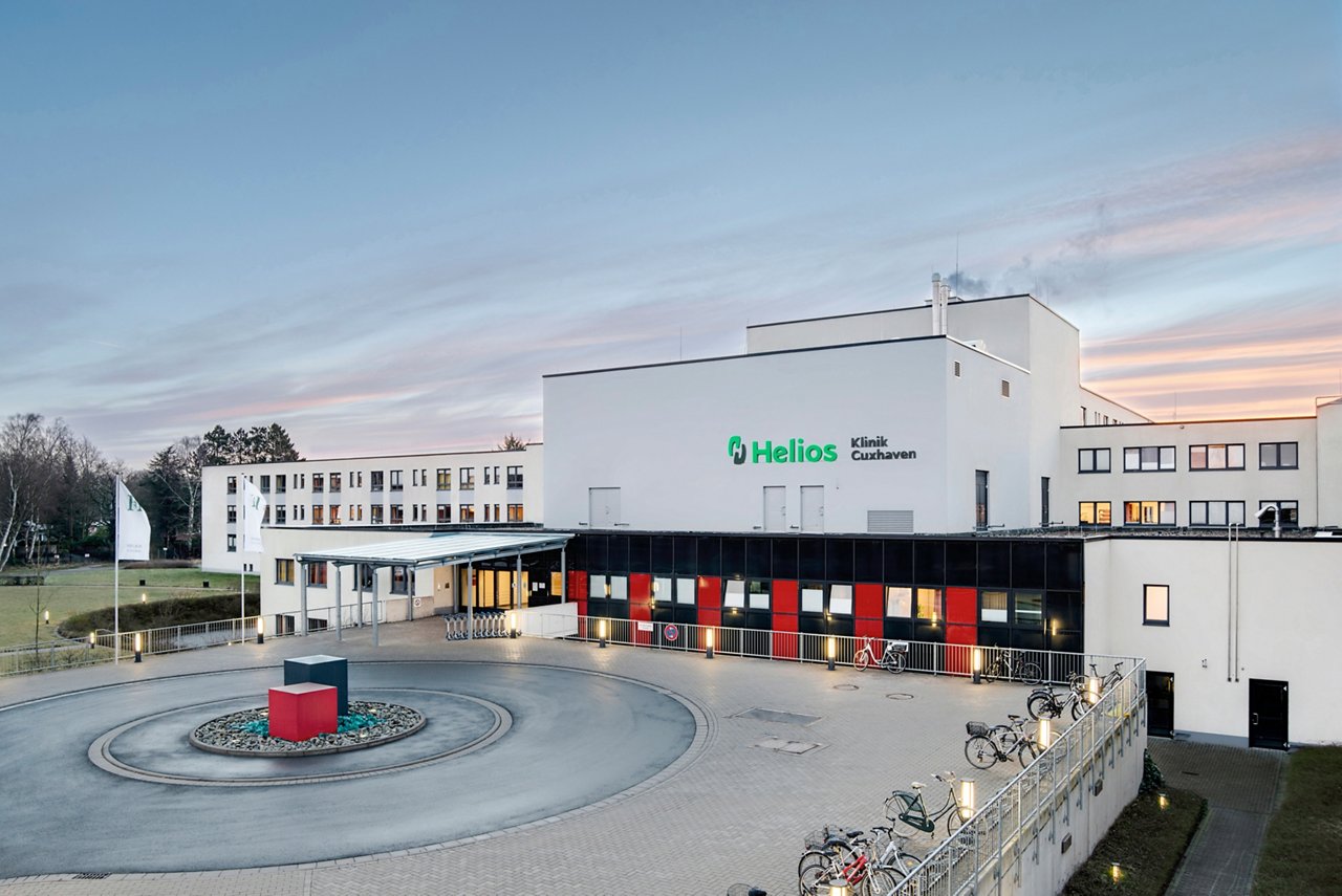 Außenansicht Helios Klinik Cuxhaven