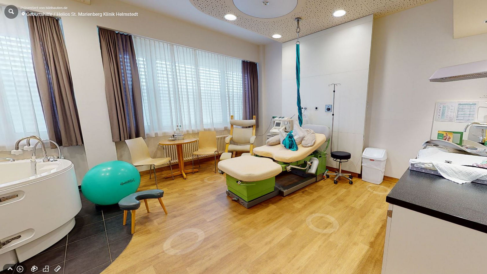 3D durch den Kreißsaal