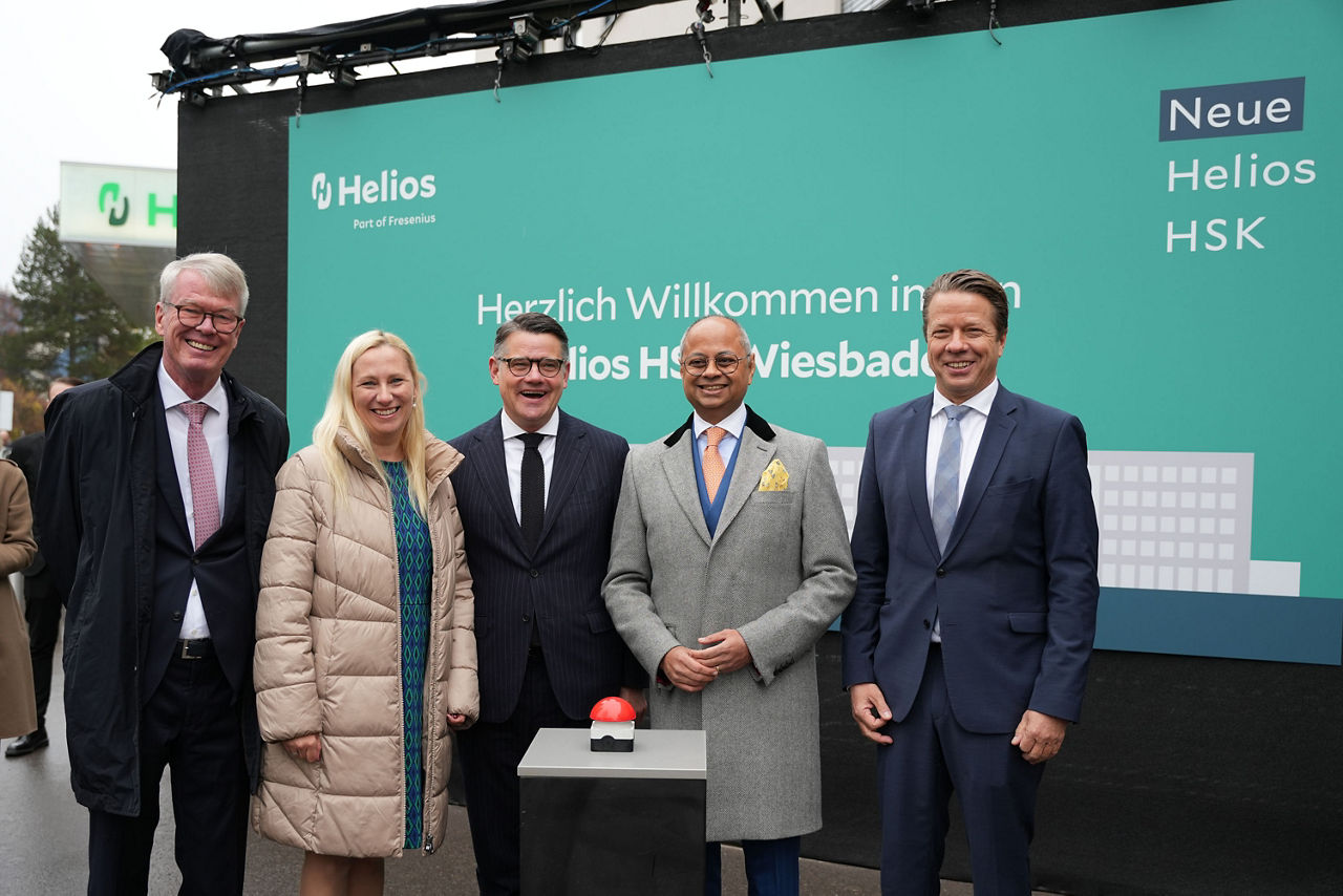 Fresenius eröffnet mit Helios HSK Wiesbaden eines der modernsten Krankenhäuser Deutschlands